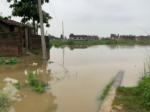 पर्साको दर्जनभन्दा बढी गाऊँहरु डुबानमा ।