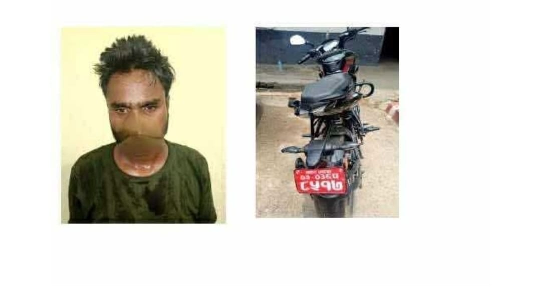 पर्सामा मोटरसाइकल चोरी गर्ने युवक पक्राउ, चोरीको प्रयास ४० मिटरमै असफल