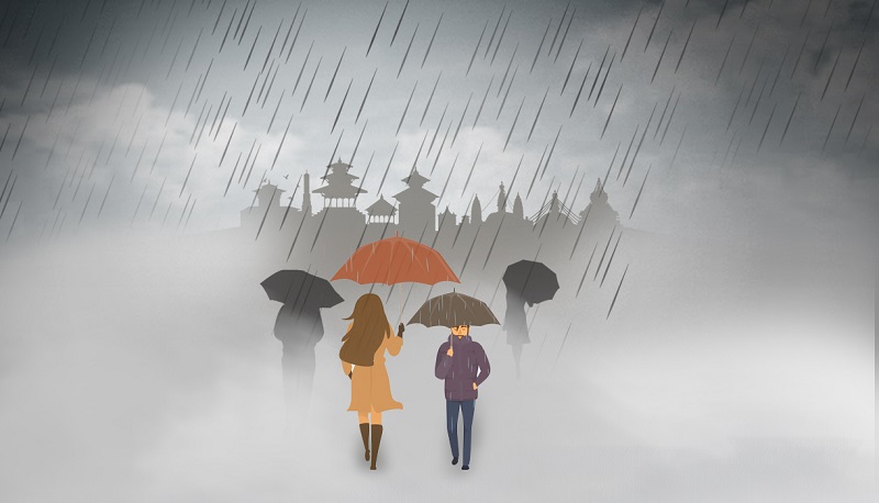 मोरङको सुन्दरहरैँचामा १२ घण्टामा सबैभन्दा धेरै २०६ मिलिमिटर वर्षा