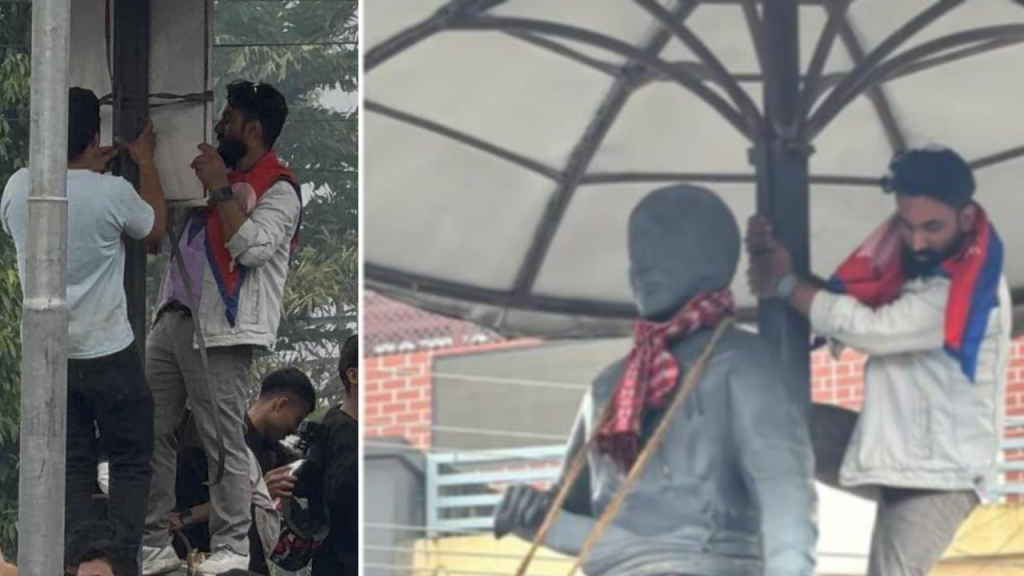 तोडफोड र आगजनीमा संलग्न रास्वपा कार्यकर्ता पक्राउ