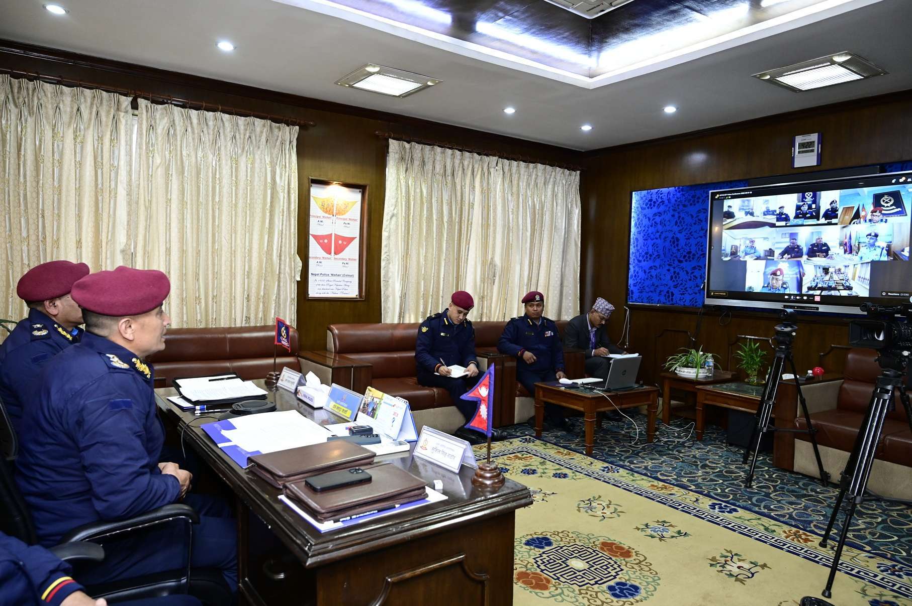 अपराधविरूद्ध निर्मम भई जिम्मेवारी वहन गर्न महानिरीक्षक कार्कीको निर्देशन