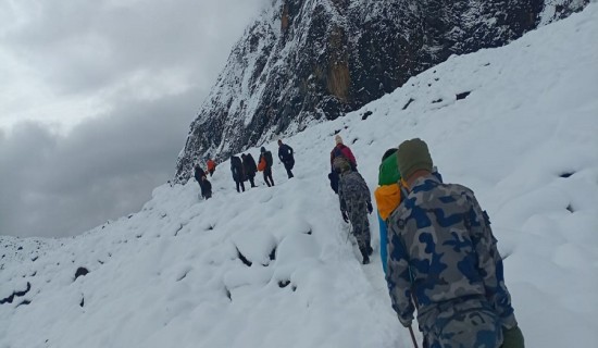 अन्नपूर्ण बेस क्याम्पबाट १६२ जना पर्यटकको उद्धार