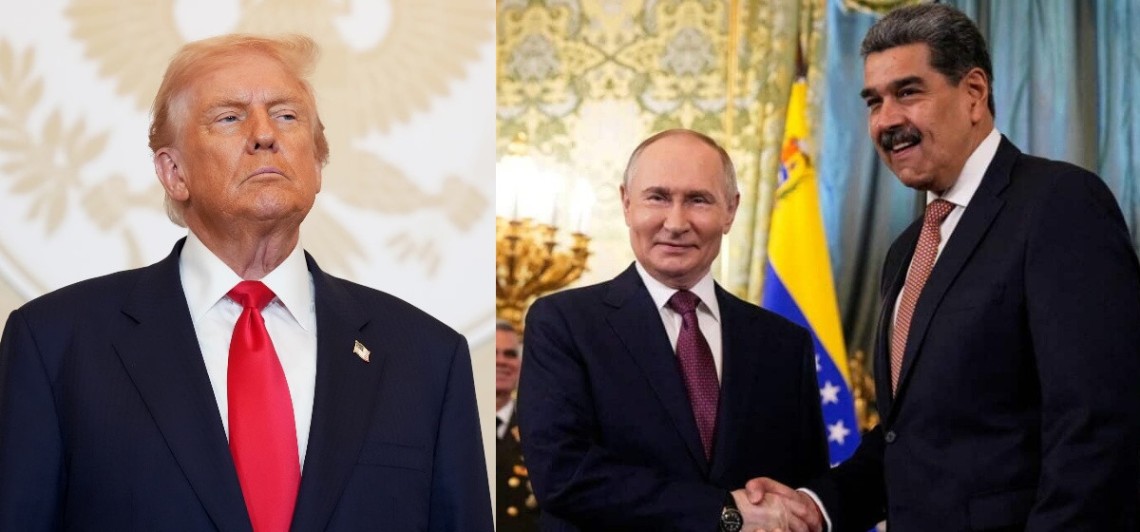ट्रम्पलाई रुसको चेतावनी : भेनेजुएलामा युद्ध नगर्नु, हामी काँधमा काँध जोडेर उभिएका छौँ
