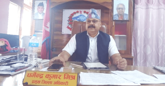 बाराका सीडीओ मिश्रकाे डेढ महिनामै भयाे सरुवा