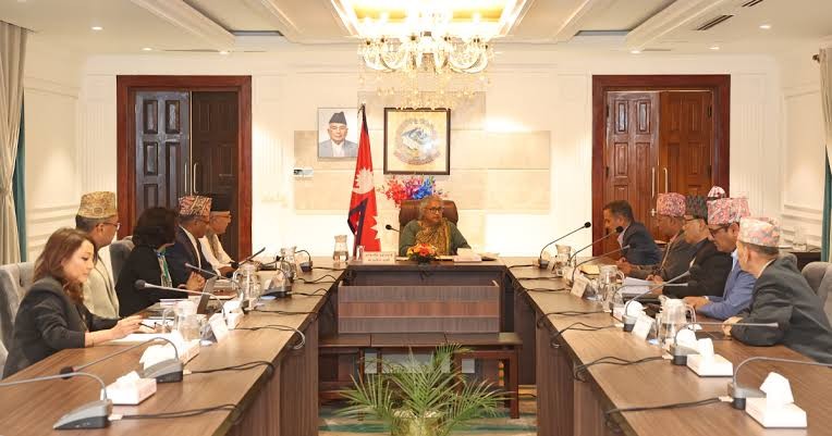 बालुवाटारमा मन्त्रिपरिषद् बैठक