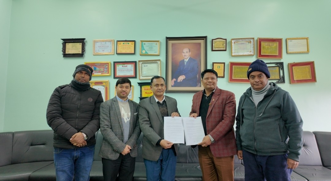 नेशनल मेडिकल कलेज र प्याब्सन पर्साबीच स्वास्थ्य सेवा सहकार्य सम्झौता