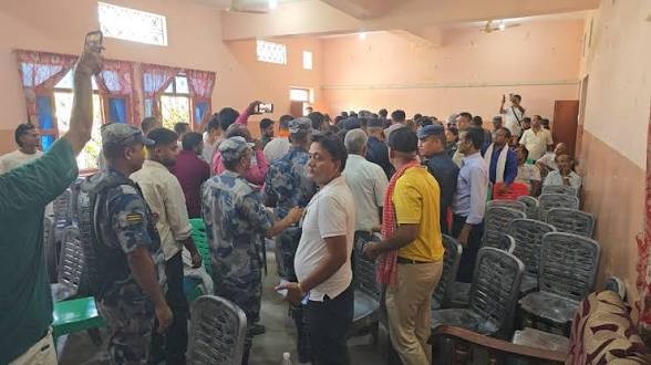 श्रद्धाञ्जली सभामा रास्वपा सांसदको अभिव्यक्तिले विवाद