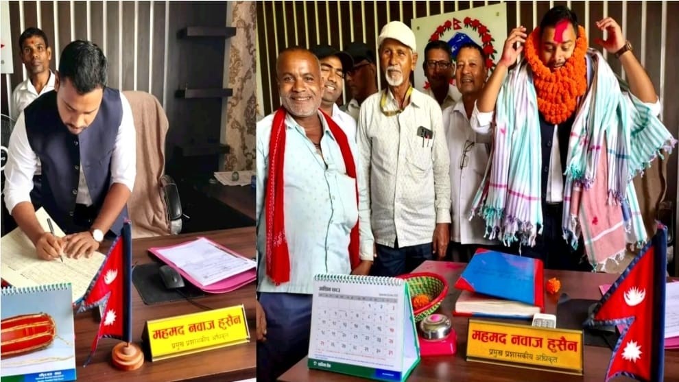 पटेर्वा सुगौलीमा प्रशासनिक नेतृत्व फेरियो, हुसैनले सम्हाले प्रमुख प्रशासकीय अधिकृतको जिम्मेवारी