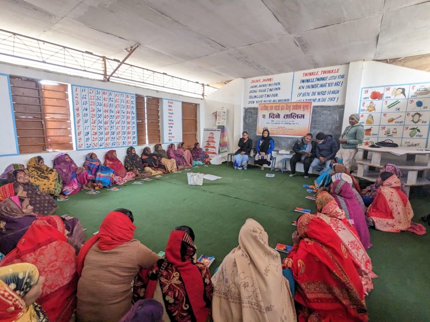 बाल विवाह तथा दाइजो प्रथा विरुद्ध जनचेतना मुलक तालिम सम्पन्न ।