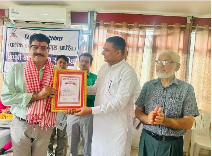 पत्रकारिता र राजनीतिमा बढ्दो विकृतिप्रति मन्त्री पटेलको चिन्ता