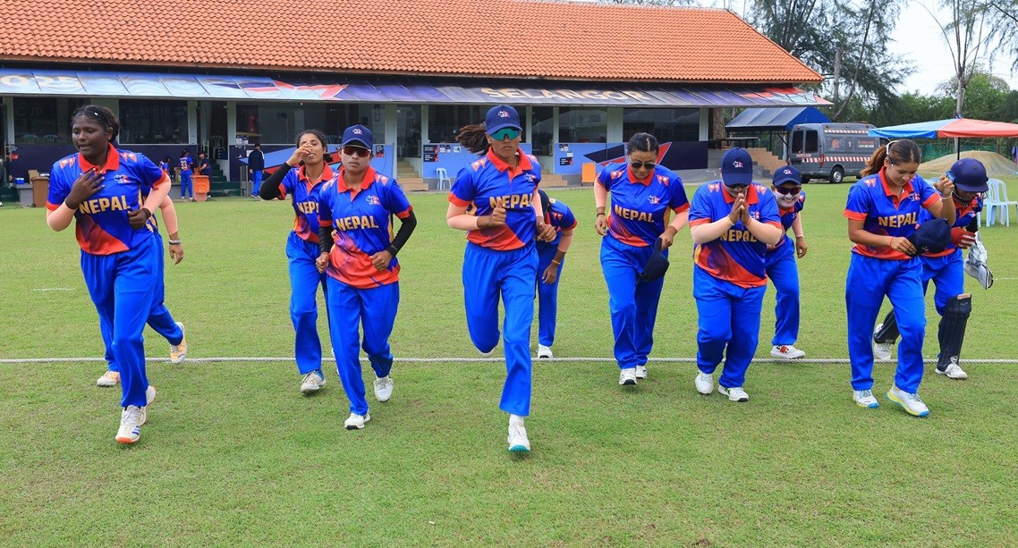 महिला टी-२० शृंखलाको पहिलो खेलमा नेपाल मलेसियासँग ३ रनले चुक्यो
