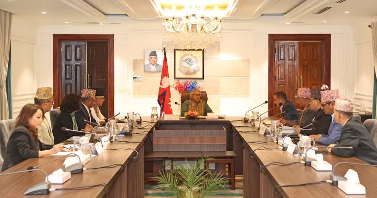 बालुवाटारमा मन्त्रिपरिषद् बैठक