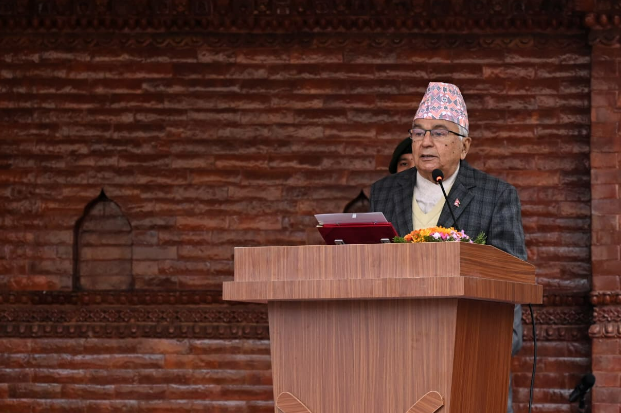 जनताद्वारा अभिव्यक्त राष्ट्र निर्माणको दायित्व पूरा गर्न राष्ट्रपतिको आह्वान