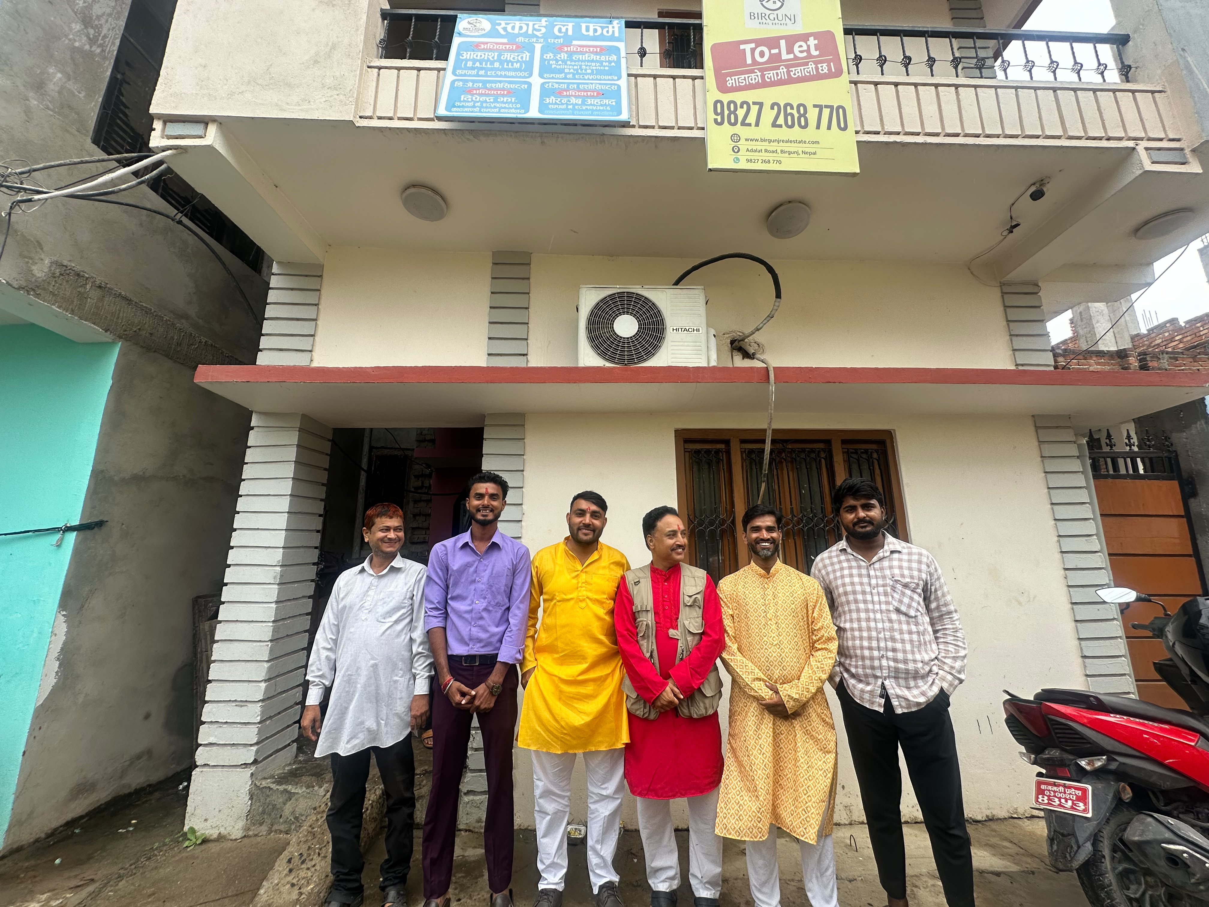 वीरगञ्जमा ‘स्काई ल फर्म’को औपचारिक उद्घाटन, युवा अधिवक्ताद्वारा कानुनी सेवा विस्तार