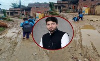 एक दिनको वर्षाले खोल्यो विकासको पोल: गदियानी टोलको सडक हिलोमै, जनप्रतिनिधिमाथि स्थानीयको तीव्र आक्रोश