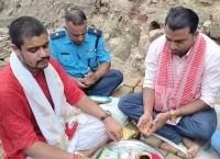अध्यक्ष गुप्ताले गरे प्रहरी चौकी बुढगाईको नयाँ भवनको शिलान्यास
