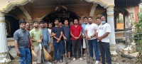 Gen-Z आन्दोलनको आडमा तोडफोड र आगजनी — राष्ट्रिय युवा संघद्वारा पूर्वमन्त्री गुप्ताको घर सरसफाइ