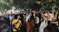 मधेश मुख्यमन्त्रीमा सोनलको नियुक्ति असंवैधानिक भएको भन्दै कांग्रेसको नाराबाजी
