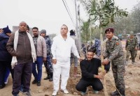 वीरगन्जका मेयर सिंहको अग्रसरतामा शंकराचार्य गेट क्षेत्रमा थप सौन्दर्यकरणको काम सुरु