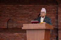 जनताद्वारा अभिव्यक्त राष्ट्र निर्माणको दायित्व पूरा गर्न राष्ट्रपतिको आह्वान