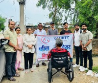 उपकार सेवा नेपालद्वारा अपाङ्गता भएका व्यक्तिलाई ह्विलचेयर सहयोग