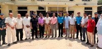 पर्साका नयाँ प्रहरी प्रमुख भट्टराईद्वारा राजनीतिक दलका नेतासँग परिचय तथा भेटघाट