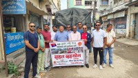 रसुवा बाढीपीडितका लागि राहत सामग्री लिएर स्वयंसेवक टोली प्रस्थान