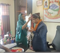 ईशनाथ नगरपालिकामा नयाँ प्रमुख प्रशासकीय अधिकृत दाहालको स्वागत