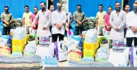 बाढीपीडितका लागि वीरगन्जबाट १५ लाखको राहत सामग्री रसुवा पठाइयो