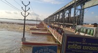 सप्तकोशीमा पानीको बहाव यो वर्षकै उच्च, ४२ ढोका खोलिए: तटीय क्षेत्रका बासिन्दालाई सतर्क रहन आग्रह