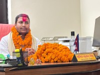 पकाहाँमैनपुर गाउँपालिकामा प्रमुख प्रशासकीय अधिकृत सुमित कुमार सिंहको स्वागत