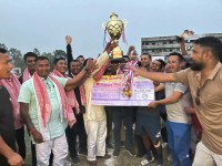 परवानीपुर गोल्डकपको उपाधी निजगढ फुटबल क्लबले उचाल्यो 