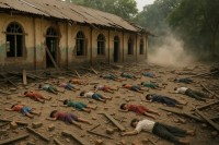 विद्यालयमा आक्रमण : २० बालबालिकासहित २२ को मृत्यु