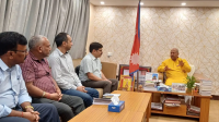 मुख्यमन्त्री सिंहसँग भारतीय प्रतिनिधिमण्डलको भेट