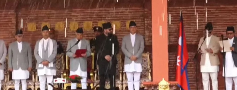 सुधन र महावीरले लिए शपथ