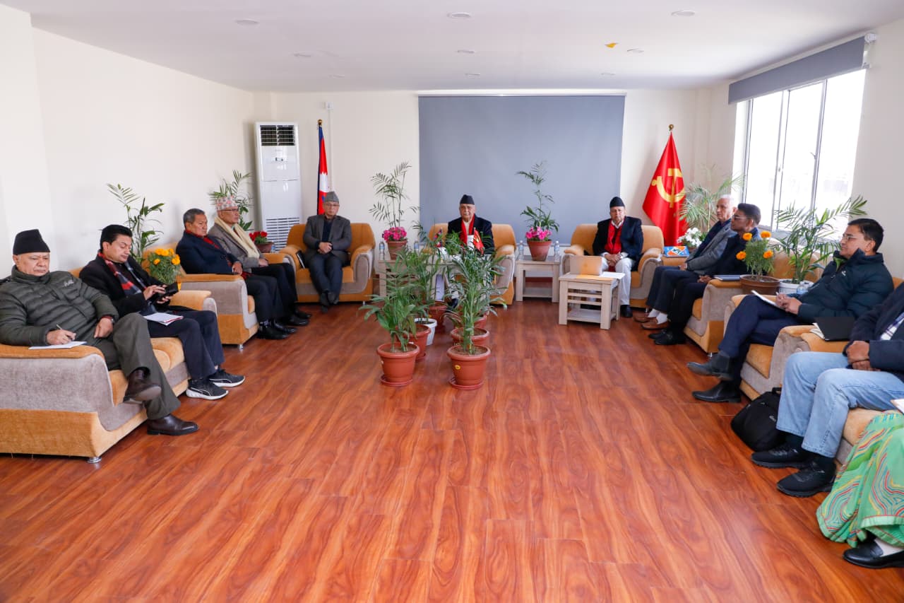 एमाले सचिवालय बैठक सुरु