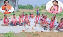 मन्त्रीद्वय गुप्ता र जैसवालको पहलमा निर्माण हुन् लागेको खेल मैदानको शिलन्यास 