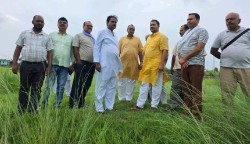 कार्यालय भवनका लागि नेपाली कांग्रेस रौतहटद्वारा जग्गा खरिद