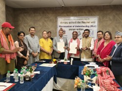 बीरगञ्ज महानगरपालिका र नेपाल खानेपानी संस्थानबीच खानेपानी सेवा विस्तारका लागि समझदारी पत्रमा हस्ताक्षर