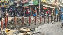 वीरगन्जको गहवामाई मन्दिर परिसर साैन्दर्यकरणकाे काम फेरि सुरु