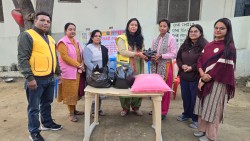 लायन्स क्लबद्वारा आवर संसार बाल गृहलाई खाद्यान्न सामग्री सहयोग