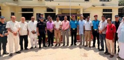 पर्साका नयाँ प्रहरी प्रमुख भट्टराईद्वारा राजनीतिक दलका नेतासँग परिचय तथा भेटघाट