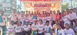 उत्साहजनक सहभागिताबीच लायन्स म्याराथन प्रतियोगिता सम्पन्न
