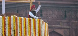 मोदीको ७५ मिनेटको भाषणमा ५२ पटक युवा, १११ पटक 'भारत' र ४० पटक 'मेरा प्यारा देशवासीहरू' उल्लेख
