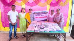 लायन्स क्लब अफ वीरगञ्ज संस्कृति गोल्डद्वारा आवर संसार बाल गृहलाई शैक्षिक सामग्री सहयोग