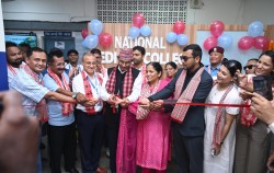 सिमरा विमानस्थलमा नेशनल मेडिकल कलेजको निःशुल्क स्वास्थ्य सहायता कक्ष सञ्चालन