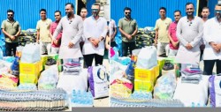 बाढीपीडितका लागि वीरगन्जबाट १५ लाखको राहत सामग्री रसुवा पठाइयो