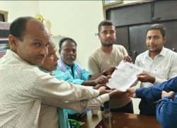 पकाहामैनापुरमा अनियमितता रोक्न माग गर्दै एमालेद्वारा ज्ञापनपत्र