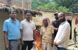 भवानीपुरका कुर्मी परिवारको विवाहमा कानु युथको सहयोग, २५ हजार बराबरको खाद्य सामग्री हस्तान्तरण