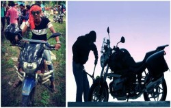 धोबिनी गापा-३ हरिहरपुरका बिरेन्द्र ठाकुर हजामको घर अगाडिबाट मोटरसाइकल चोरी